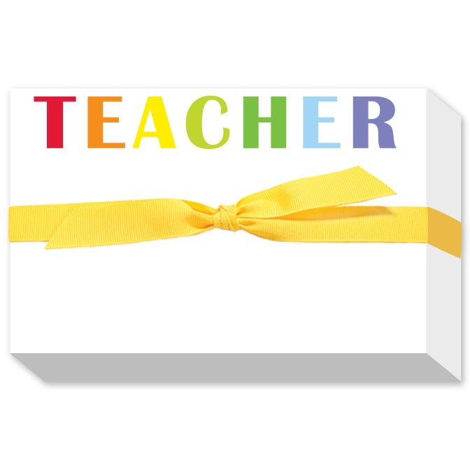 TEACHER BIG AND BOLD NOTEPAD