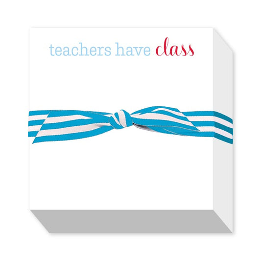 TEACHER CHUBBIE NOTEPADS