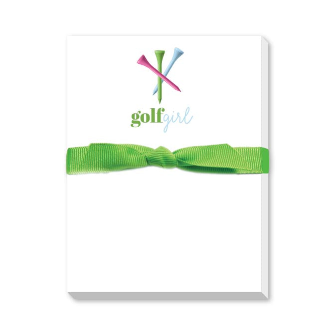 GOLF GIRL MINI NOTEPAD
