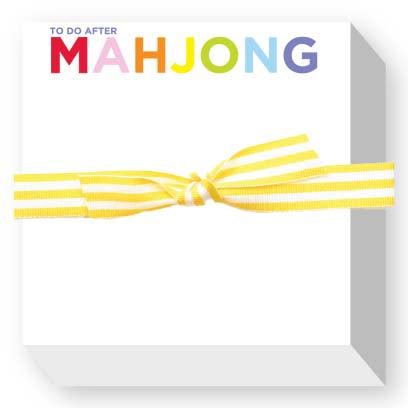 MAHJONG CHUBBIE NOTEPAD