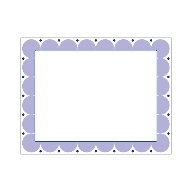 LAVENDAR BORDER FLAT NOTES