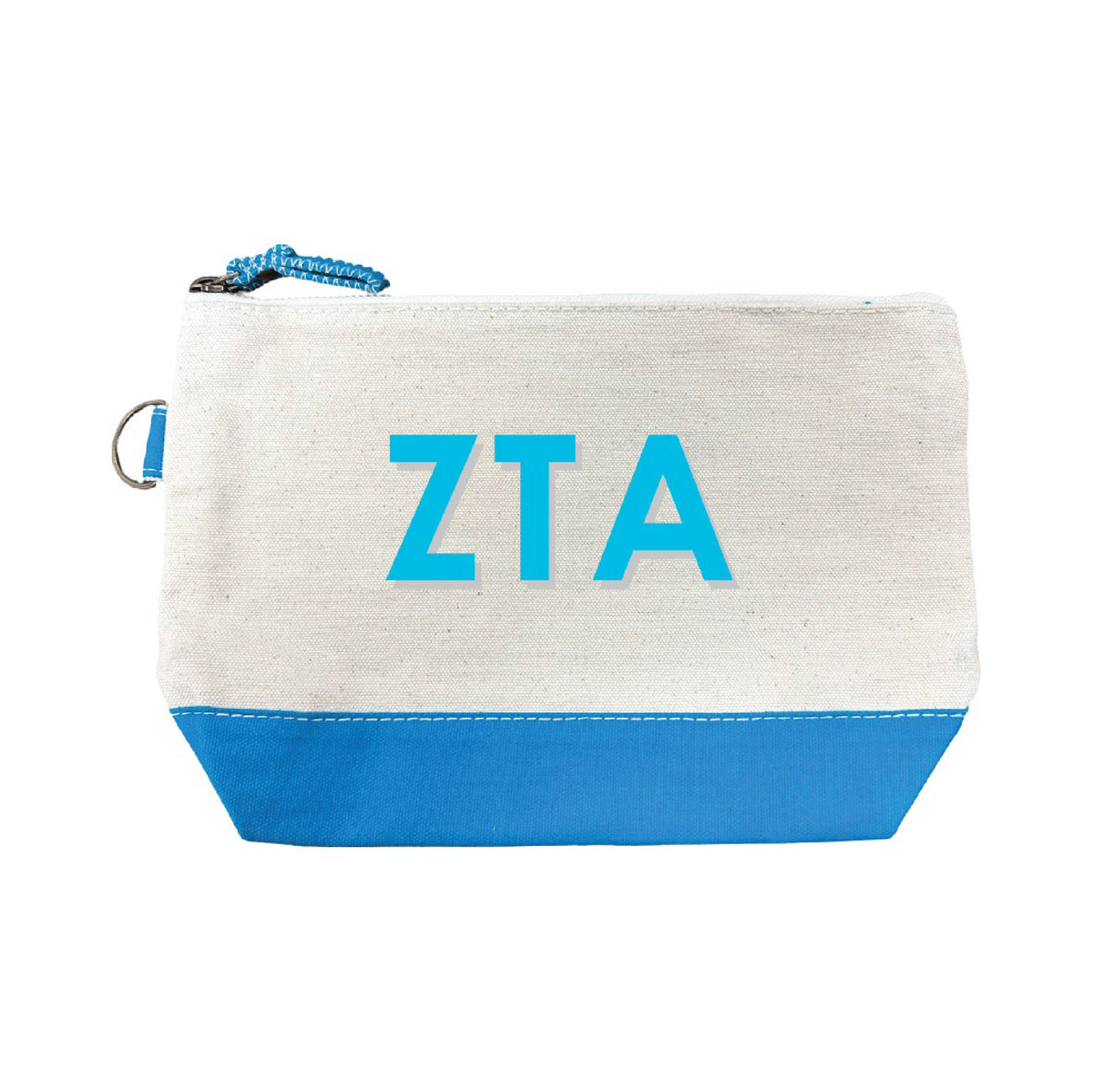 GREEK SORORITY EMBROIDERED COSMETIC BAGS
