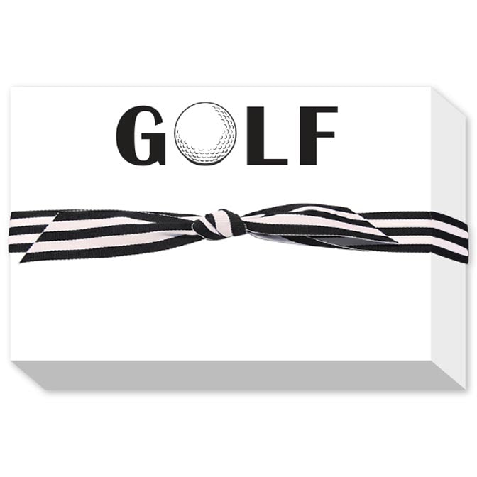 GOLF BIG AND BOLD NOTEPADS