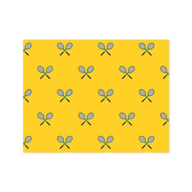TENNIS FOLDOVER NOTES
