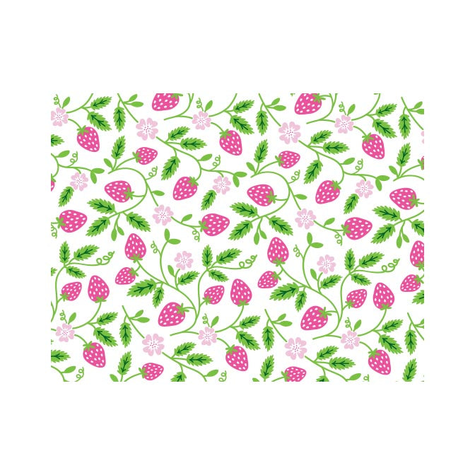 STRAWBERRY FOLDOVER NOTES