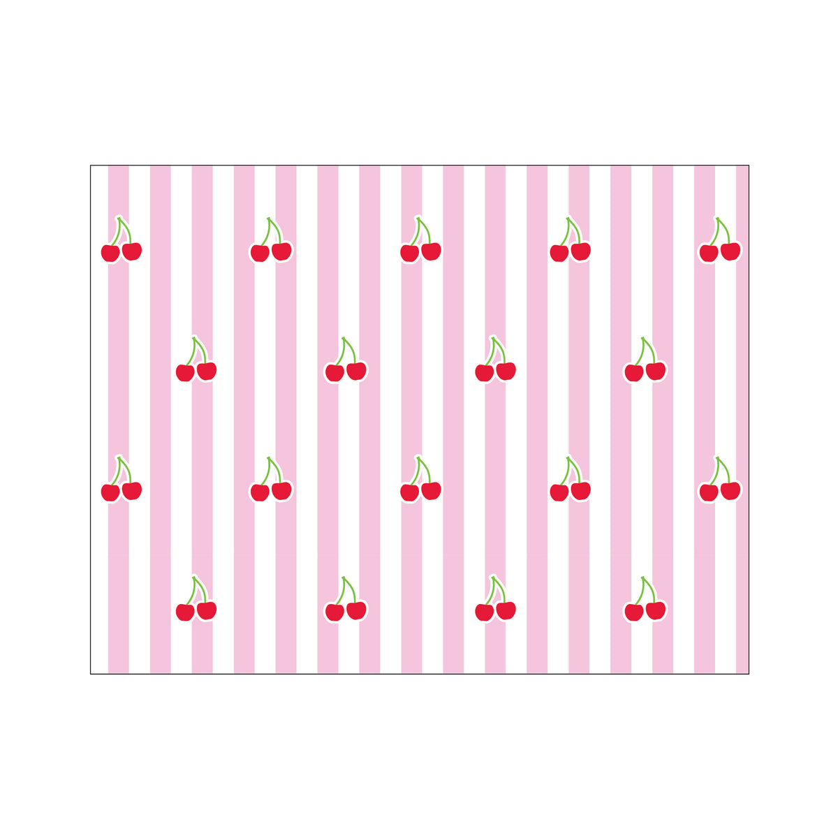 CHERRIES FOLDOVER NOTES
