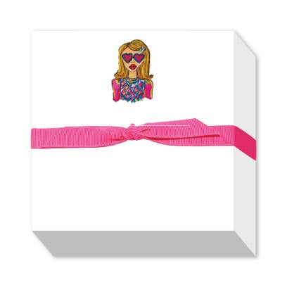 FASHIONISTA GIRL CHUBBIE NOTEPAD