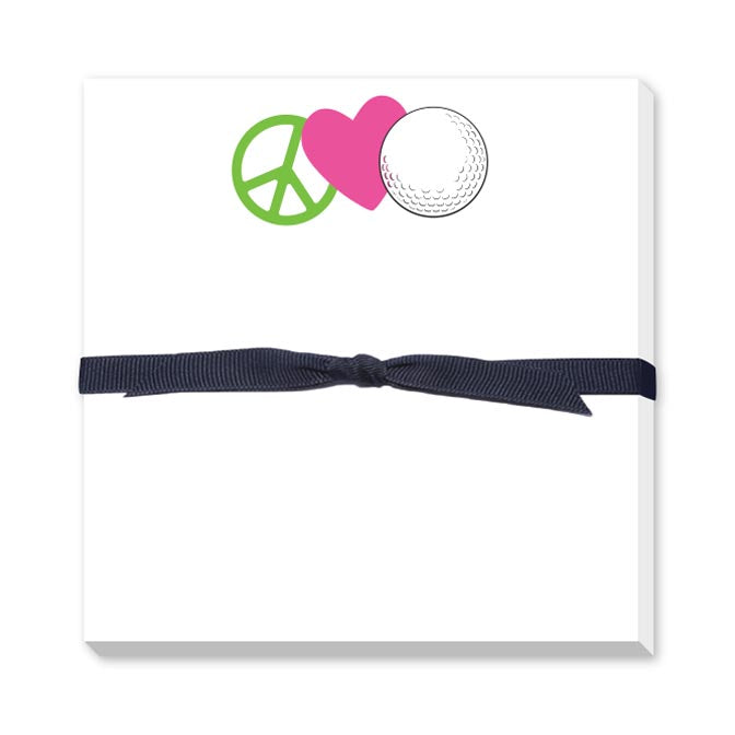 GOLF DOODLE NOTEPADS