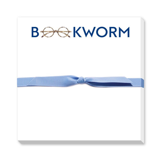 BOOKWORM DOODLE NOTEPAD
