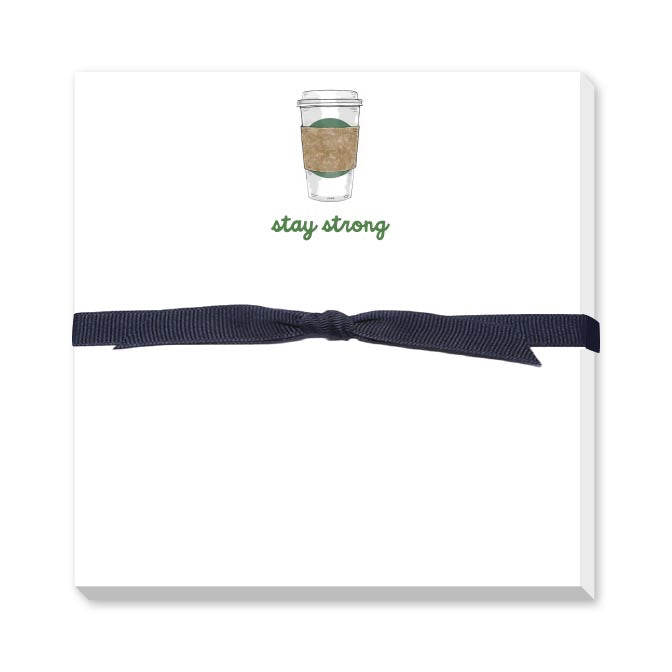 STAY STRONG DOODLE NOTEPAD
