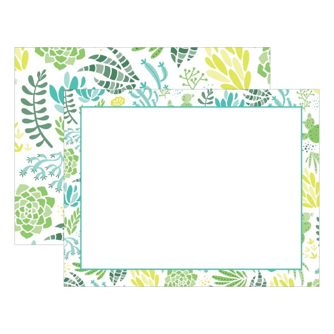 SUCCULENT FLAT CARDS