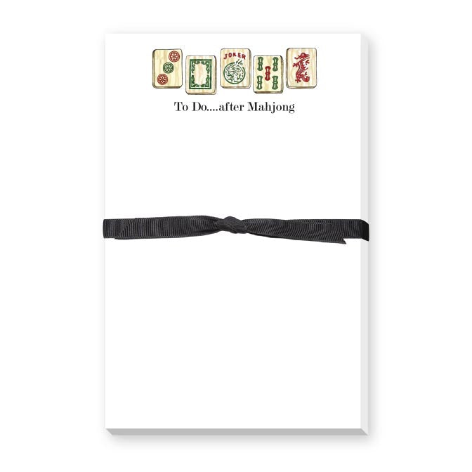 MAHJONG LARGE NOTEPADS