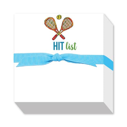 HIT LIST CHUBBIE NOTEPAD