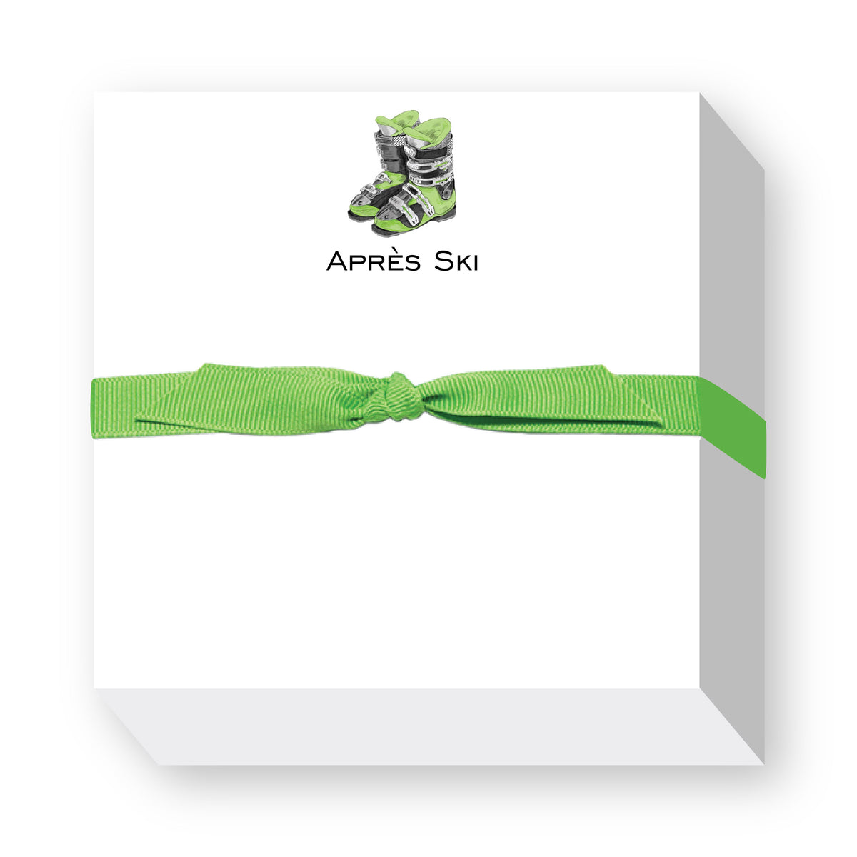 SKIING CHUBBIE NOTEPAD