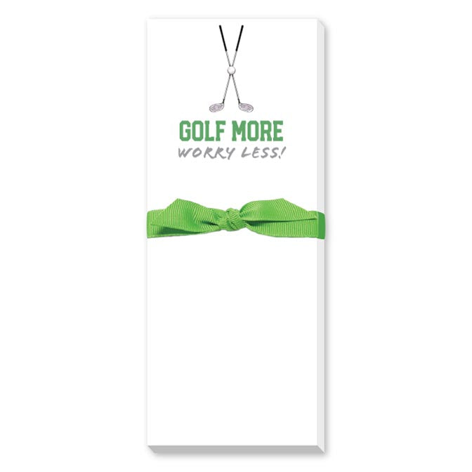 GOLF SKINNIE NOTEPADS