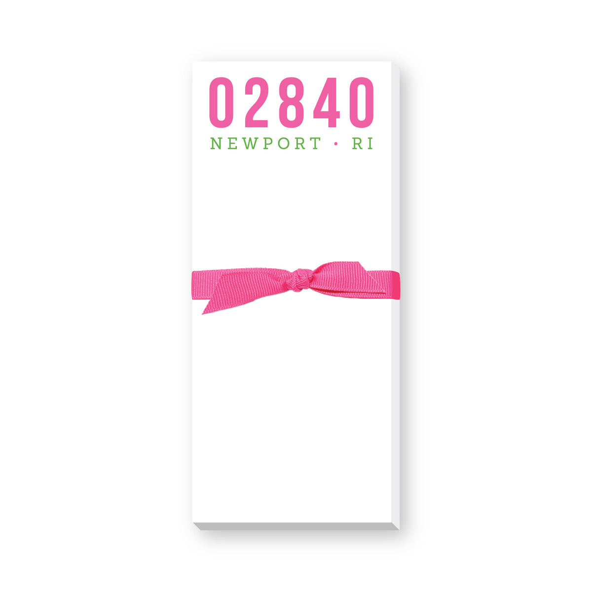 ZIP CODE SKINNIE NOTEPAD