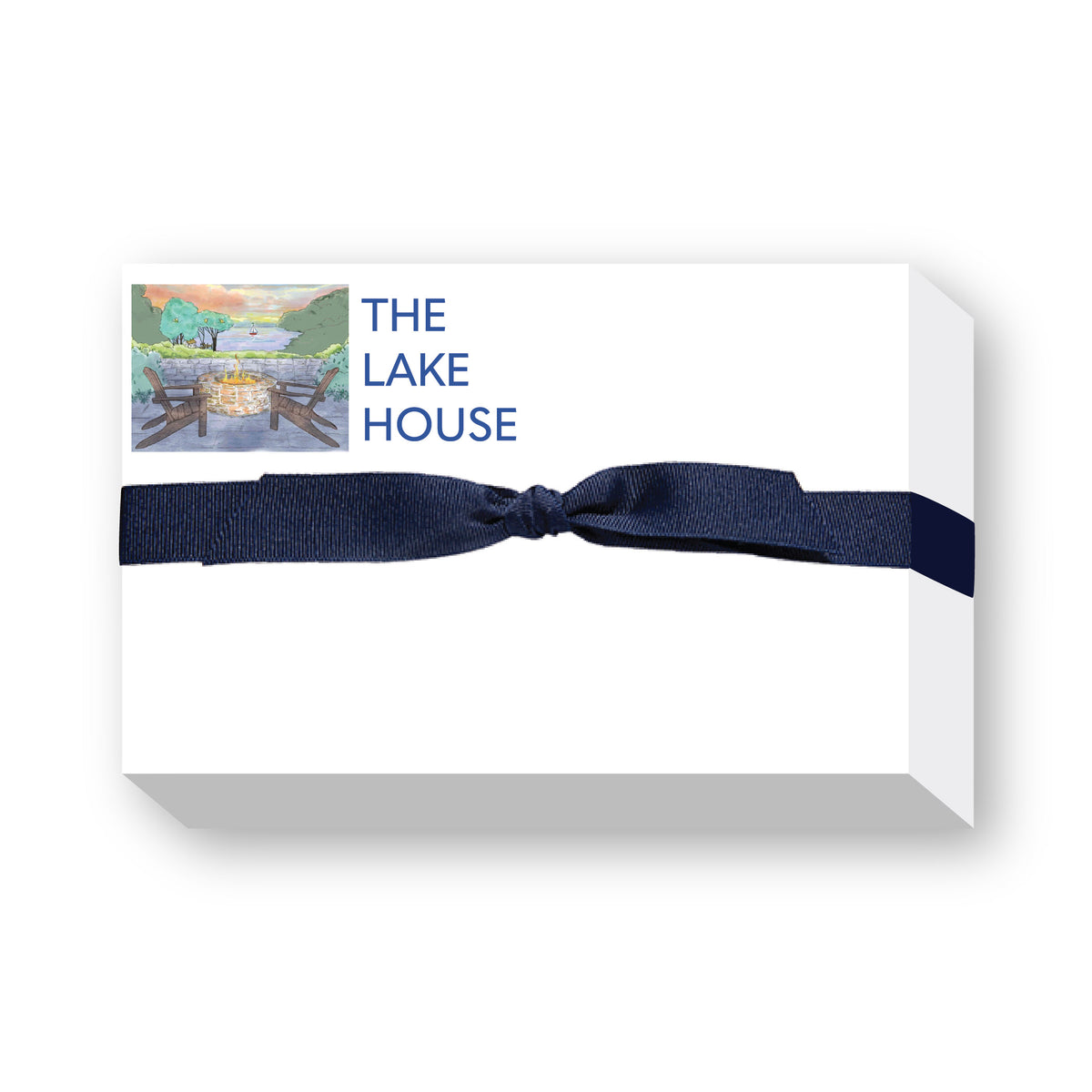 WATERCOLOR HOUSE BIG AND BOLD NOTEPAD