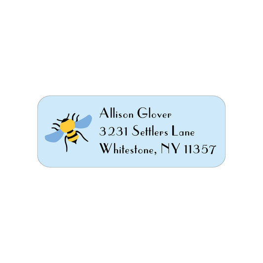 BEE PERSONALIZED ADDRESS LABELS
