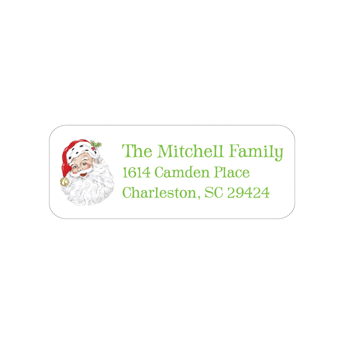 CHRISTMAS PERSONALIZED ADDRESS LABELS
