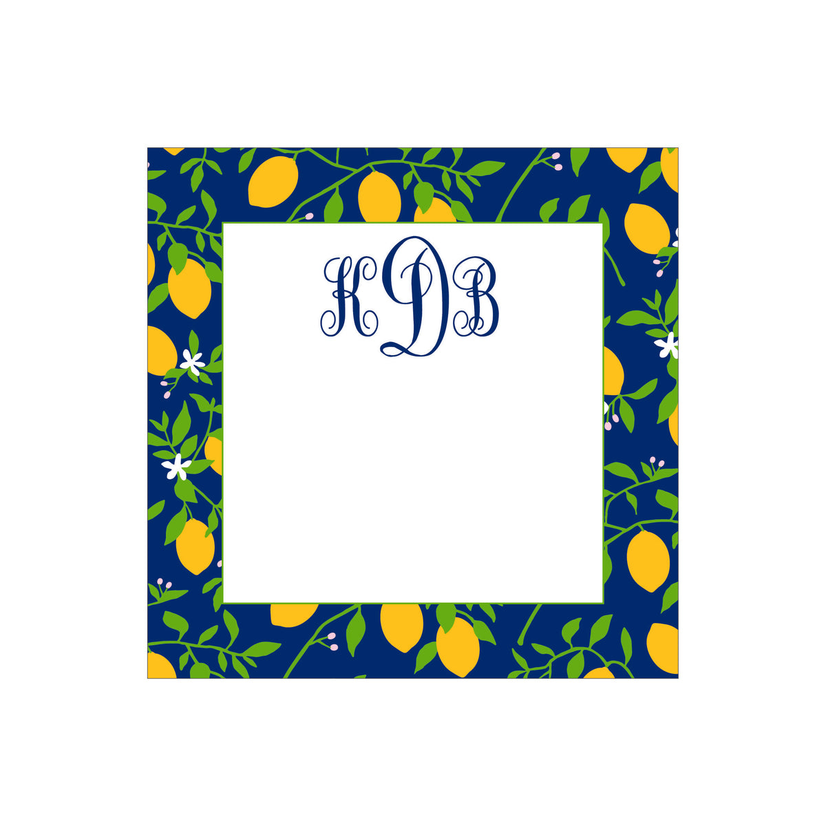 PATTERN BORDER PERSONALIZED SQUARE GIFT STICKERS