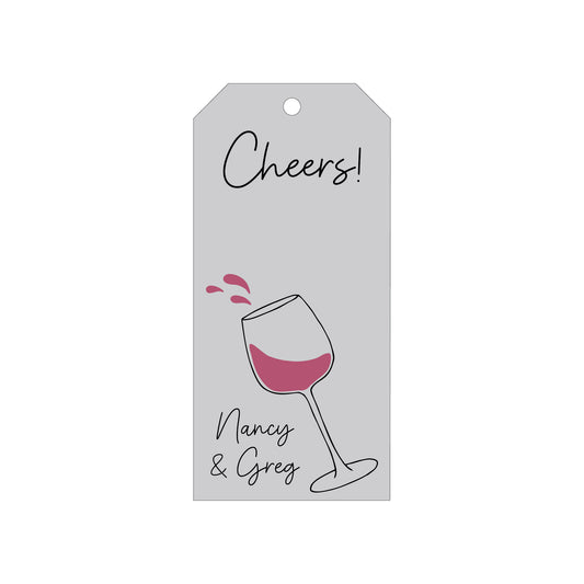 WINE PERSONALIZED GIFT TAGS