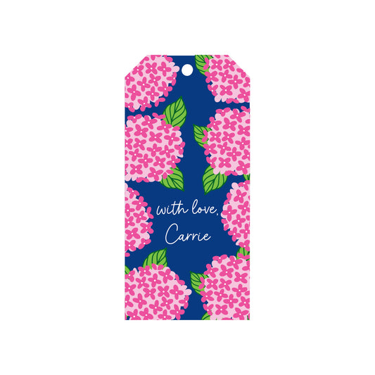 FLOWERS PERSONALIZED GIFT TAGS