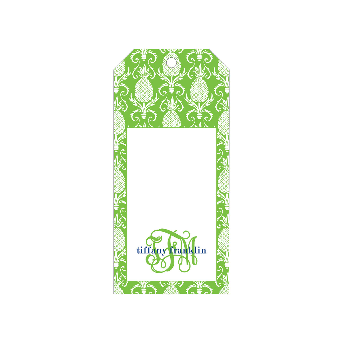 PATTERNED PERSONALIZED GIFT TAGS