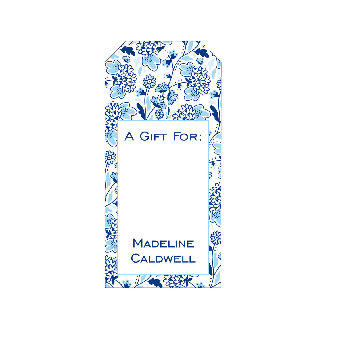 PATTERNED PERSONALIZED GIFT TAGS