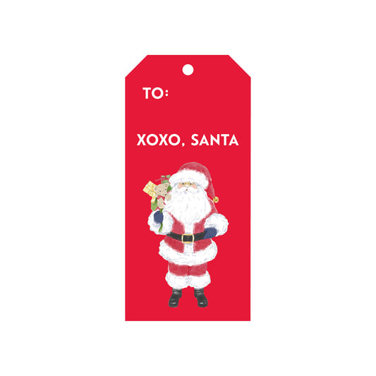 SANTA PERSONALIZED HOLIDAY GIFT TAGS