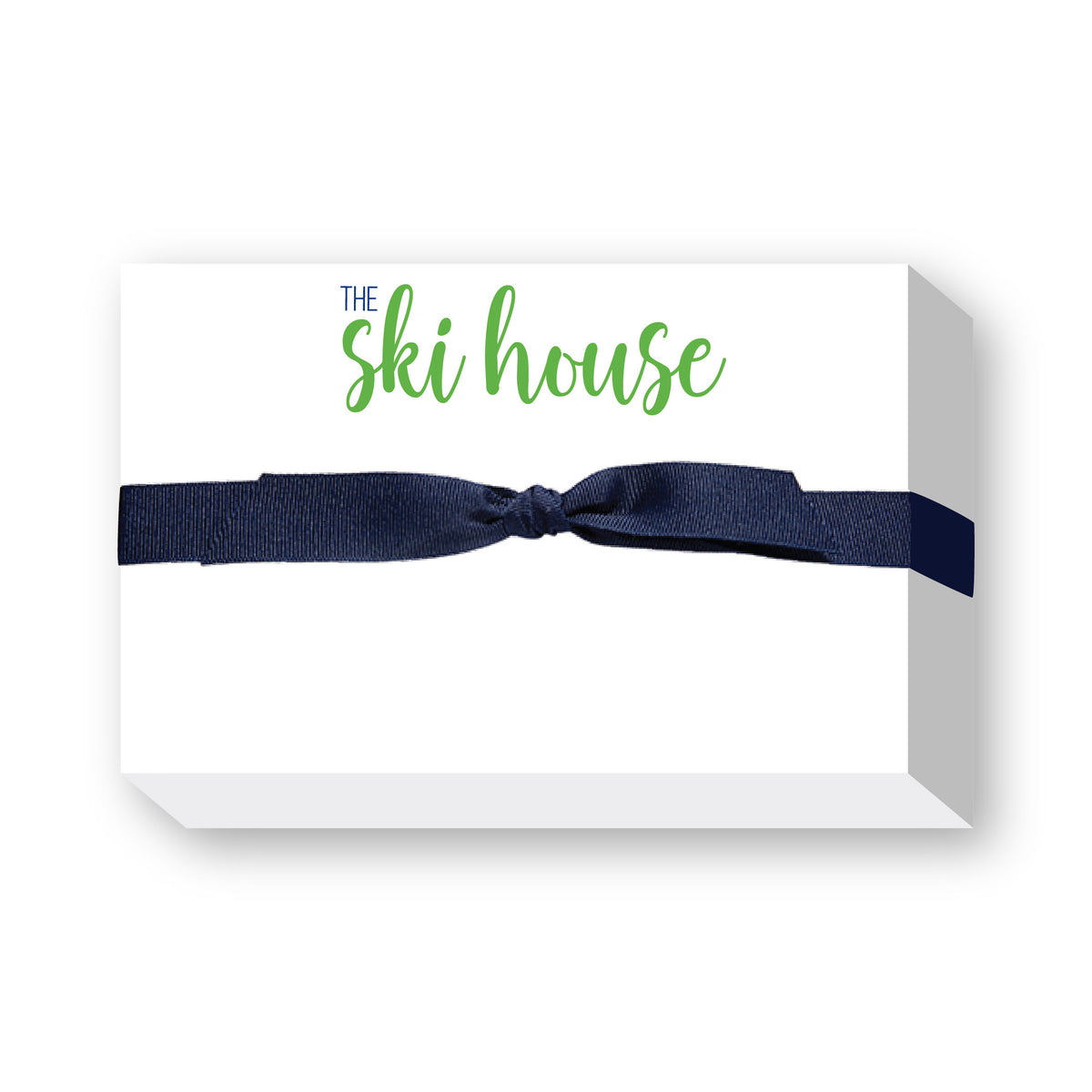 SKIING BIG AND BOLD NOTEPAD