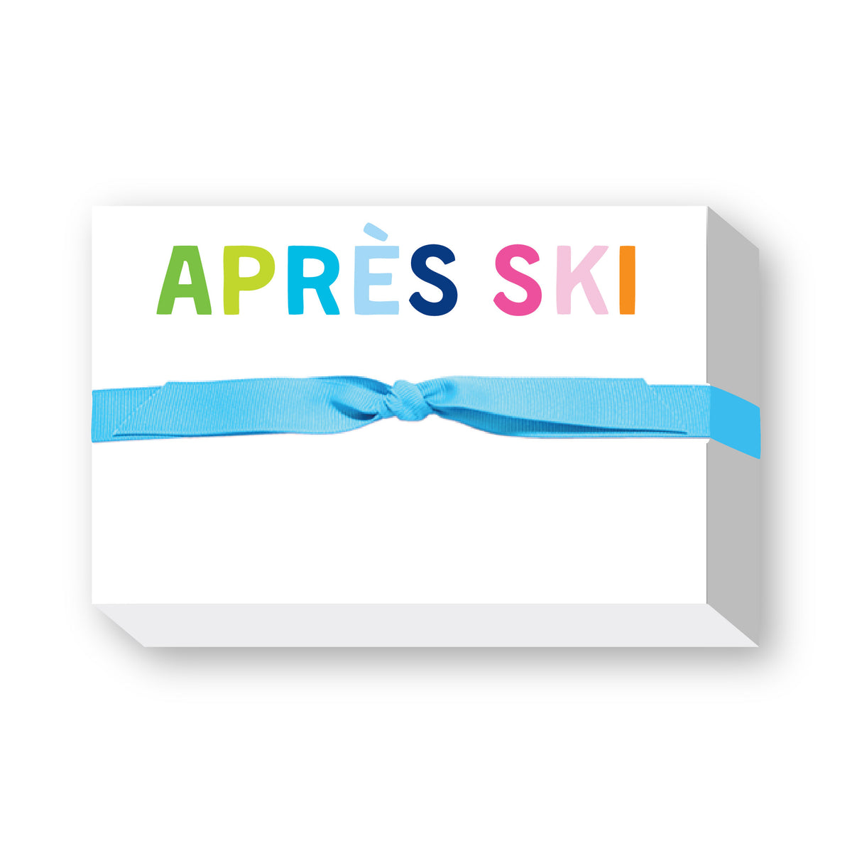 SKIING BIG AND BOLD NOTEPAD