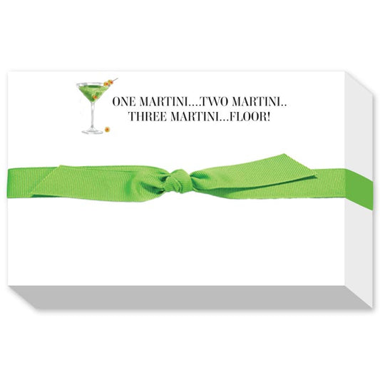 ONE MARTINI... BIG & BOLD