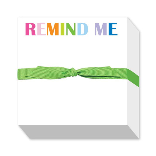 REMIND ME CHUBBIE NOTEPAD