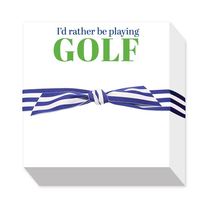 GOLF CHUBBIE NOTEPADS