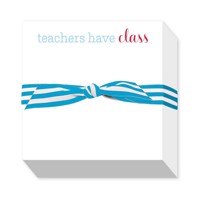 TEACHER CHUBBIE NOTEPADS