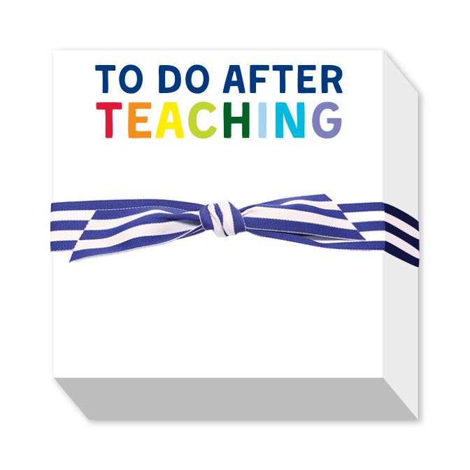 TEACHER CHUBBIE NOTEPADS