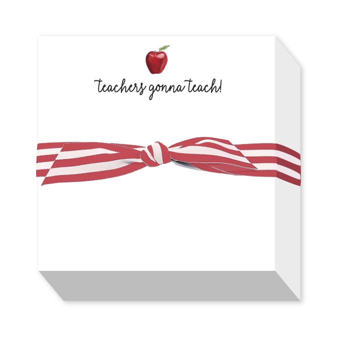 TEACHER CHUBBIE NOTEPADS