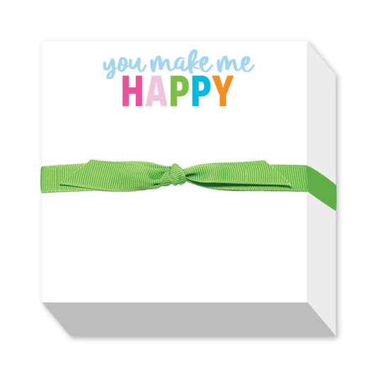 YOU MAKE ME HAPPY CHUBBIE NOTEPAD