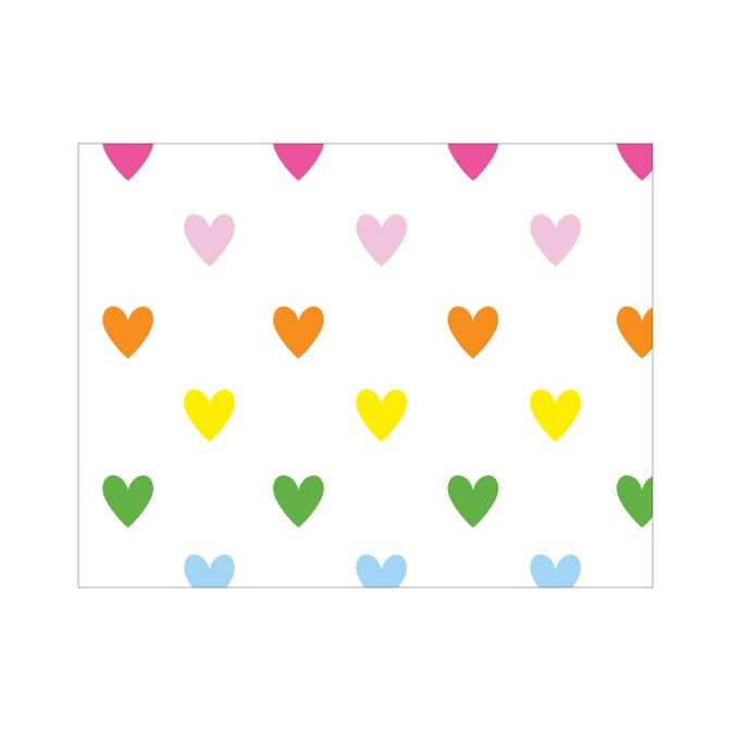 HEARTS FOLDOVER NOTES