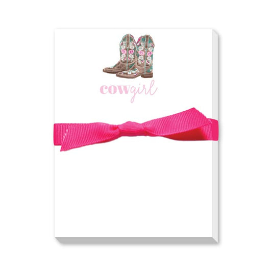 COWGIRL MINI NOTEPAD