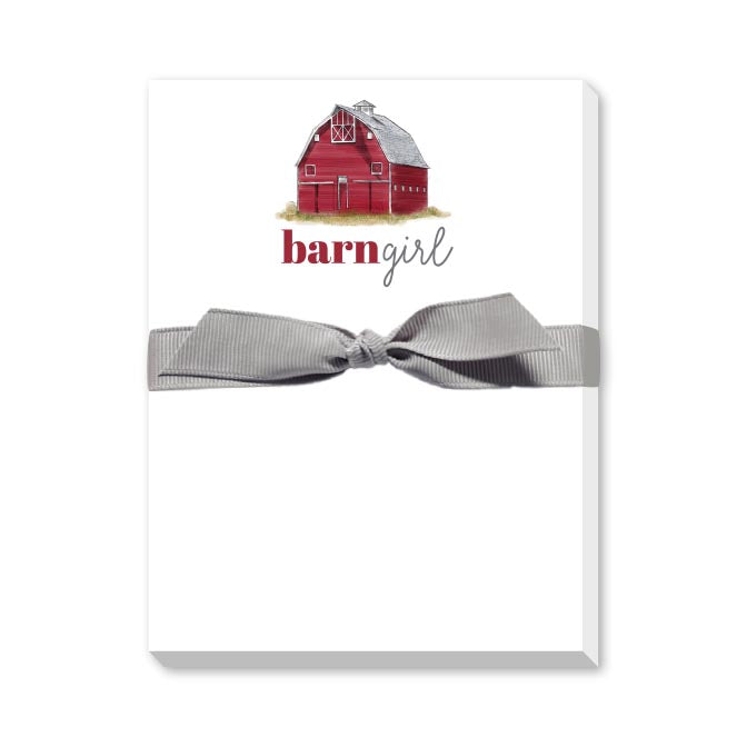 BARN GIRL MINI NOTEPAD