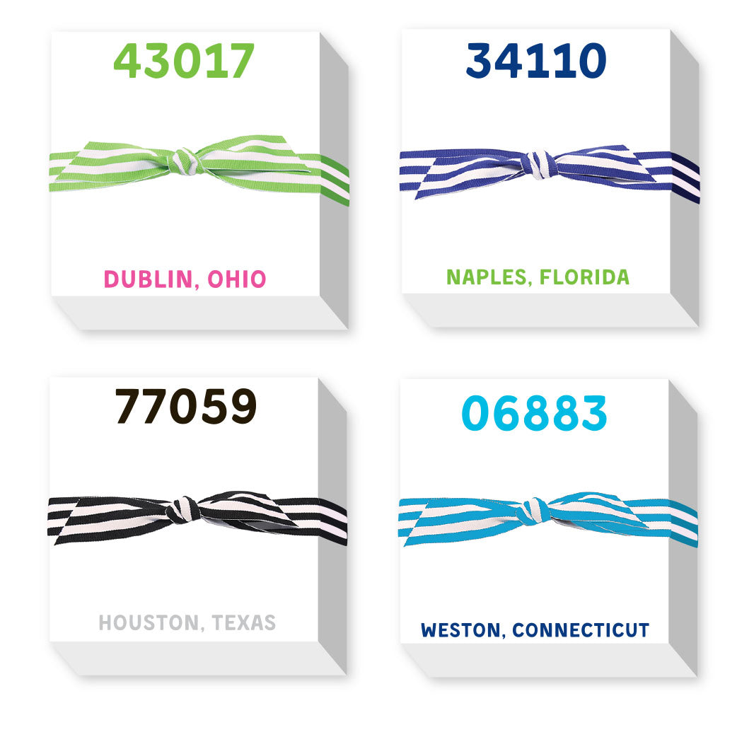 ZIP CODE CHUBBIE NOTEPAD-23ZIPCH