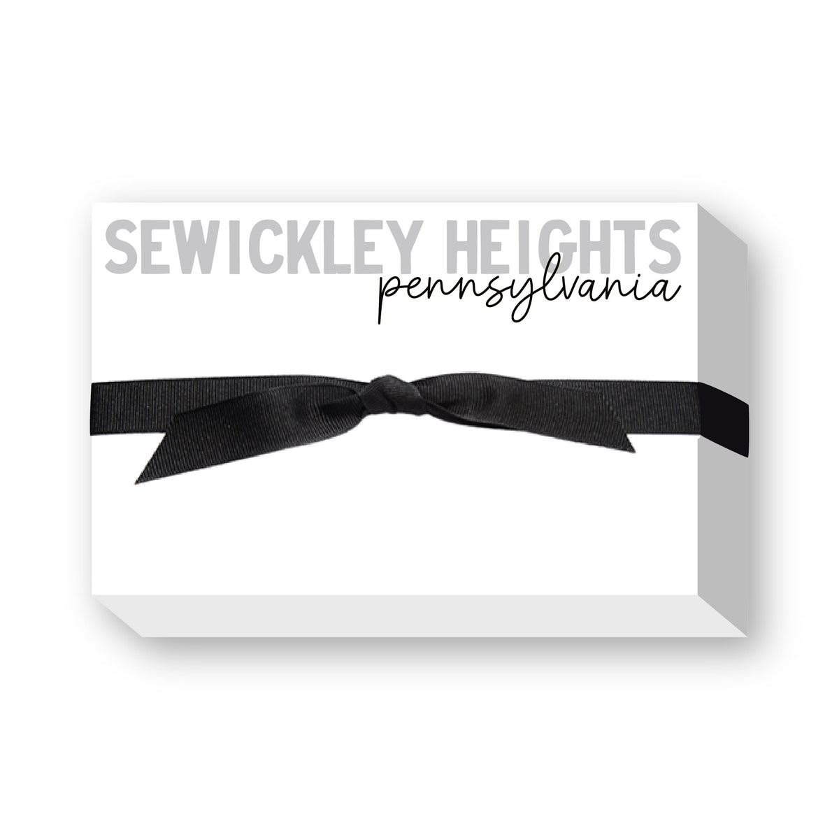 CITY & STATE BIG AND BOLD NOTEPAD