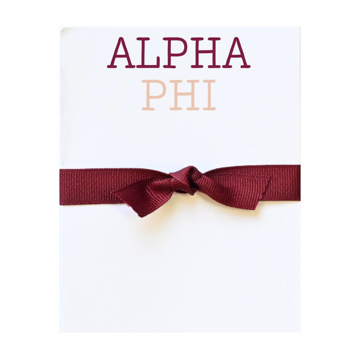 GREEK SORORITY COLOR MINI NOTEPADS