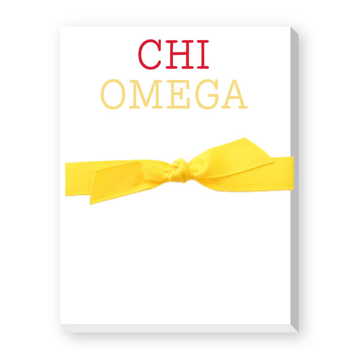 GREEK SORORITY COLOR MINI NOTEPADS