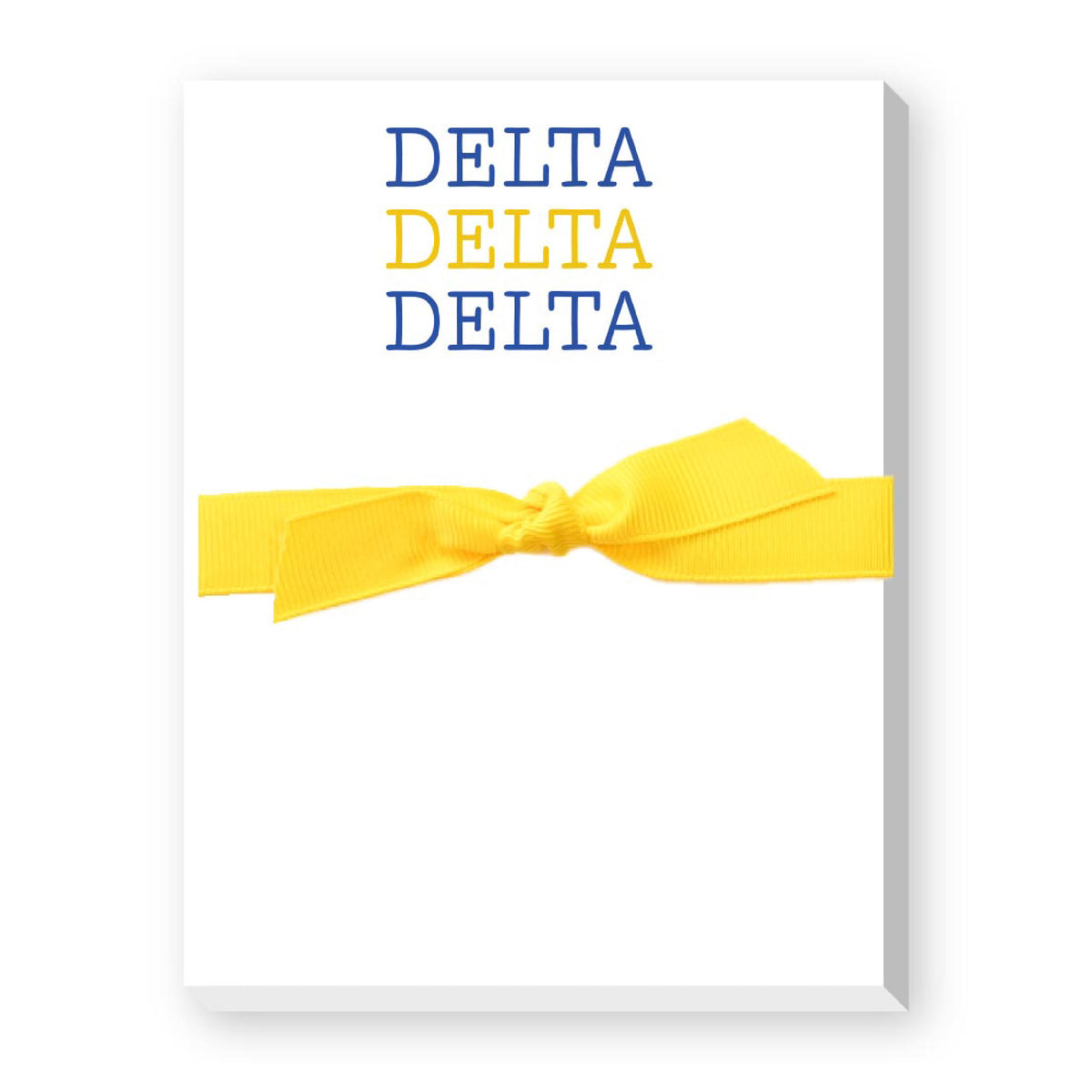 GREEK SORORITY COLOR MINI NOTEPADS