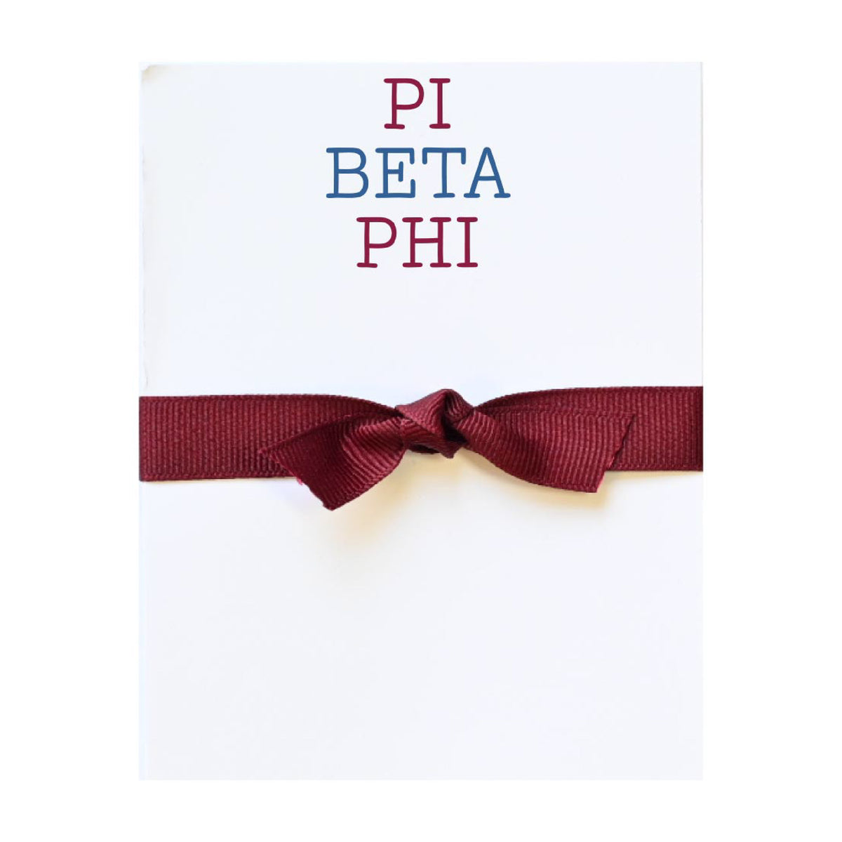 GREEK SORORITY COLOR MINI NOTEPADS