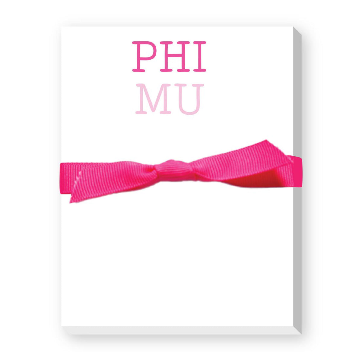 GREEK SORORITY COLOR MINI NOTEPADS
