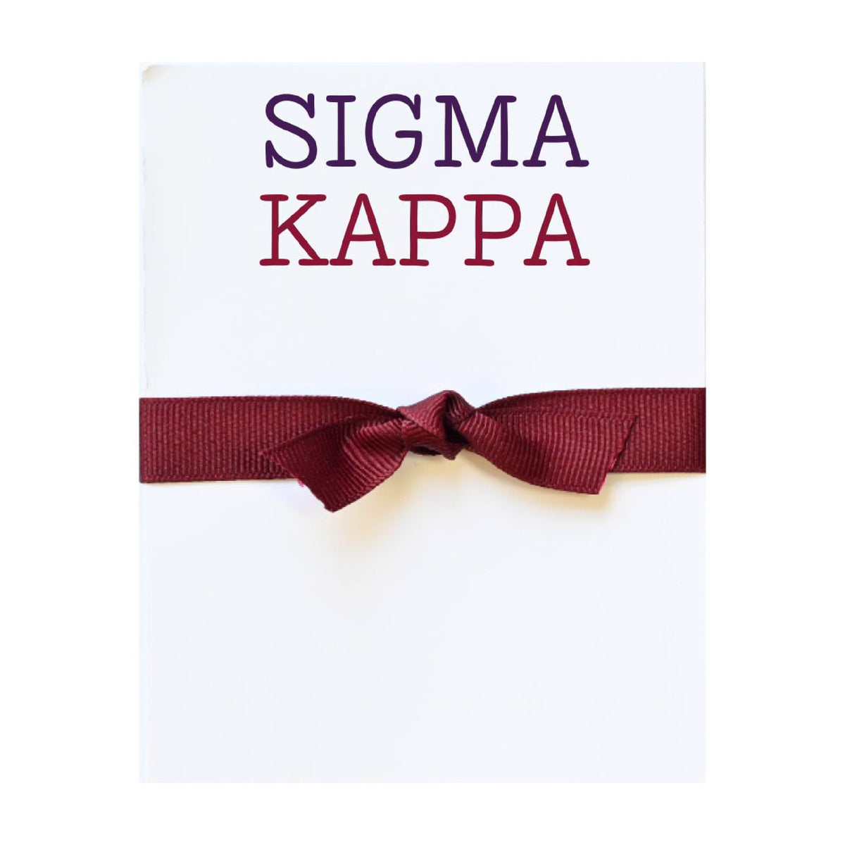 GREEK SORORITY COLOR MINI NOTEPADS