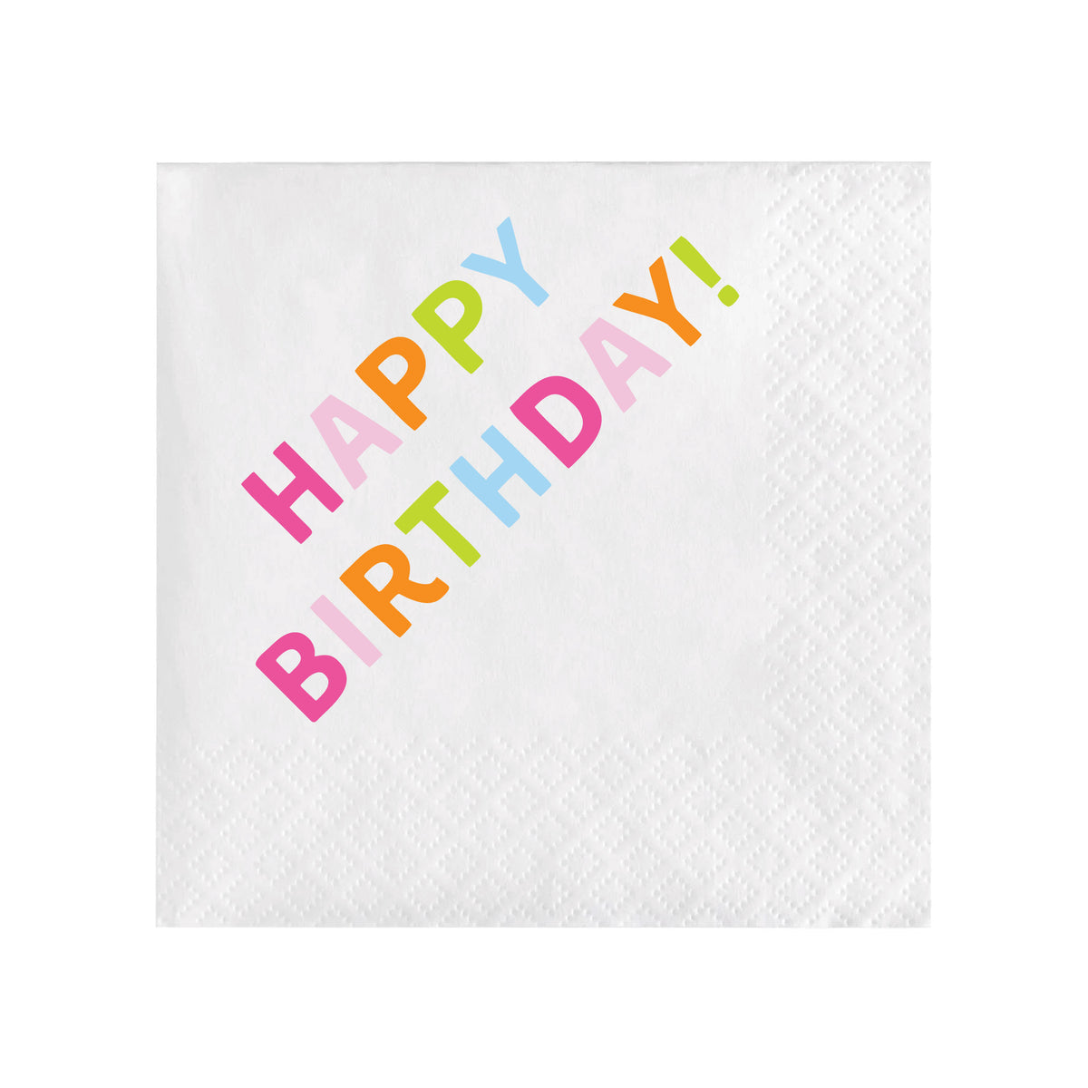 HAPPY BIRTHDAY COCKTAIL NAPKINS